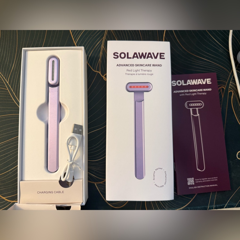 Solawave Advanced Skincare Wand in Purple